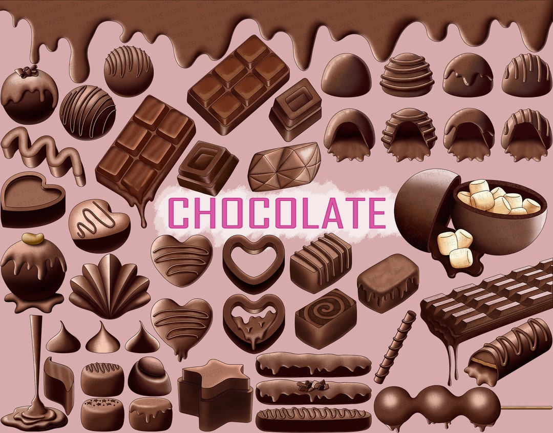 Chocolate PNG Valentine Day Clip Art Dessert Sweets Chocolate Bomb