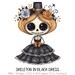 Rose Sugar Skull Skeleton Girly Floral Pattern Print Dress