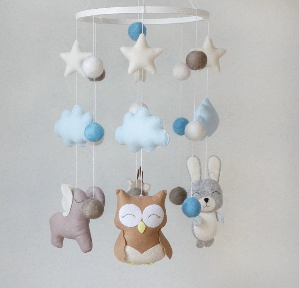 Baby boy mobile Mobile Baby Mobile Baby crib mobile Etsy