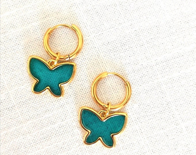 Butterfly earrings