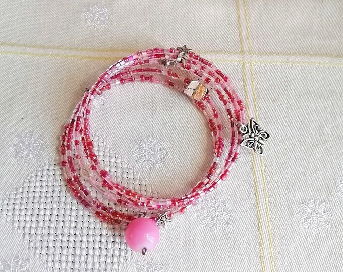 Multistrand summer bracelet