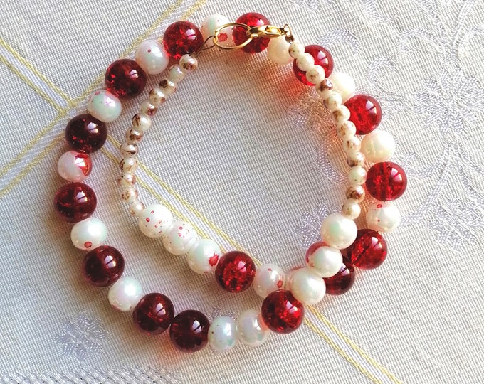Christmas minimal necklace