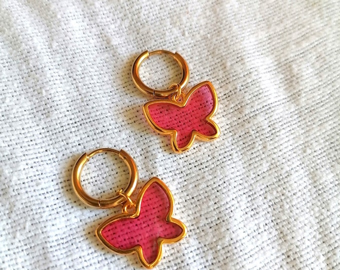 Butterfly earrings