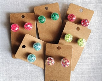 Wish ball earrings