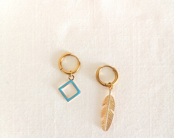 Wing earrings