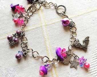 Halloween charm bracelet
