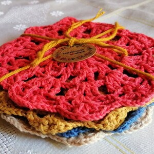 Handmade coasters /set of 4