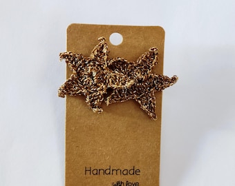 Handmade Star earrings