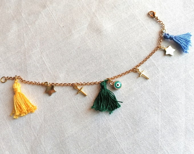 Lucky charm bracelet