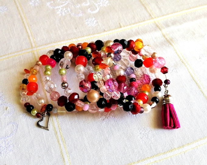 Multistrand Avant garde bracelet
