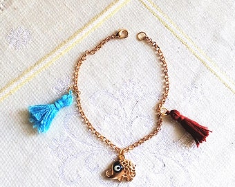 Lucky charm bracelet