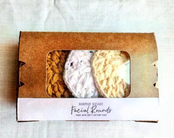 Face scrubbies / set of 8
