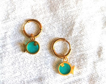 Fish earrings