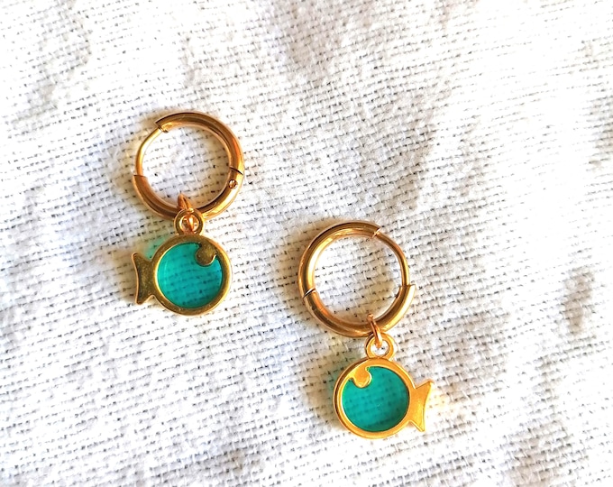 Fish earrings