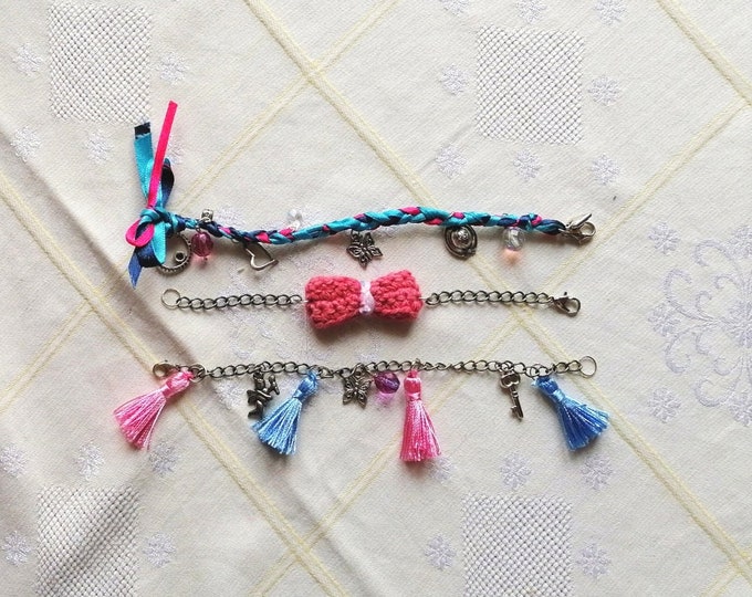 Funky charm bracelets