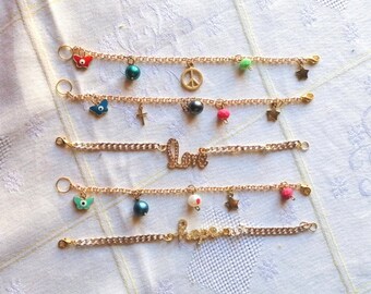 Minimal Charm bracelet