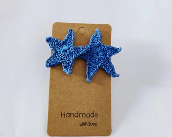 Handmade Star earrings