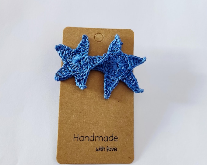 Handmade Star earrings