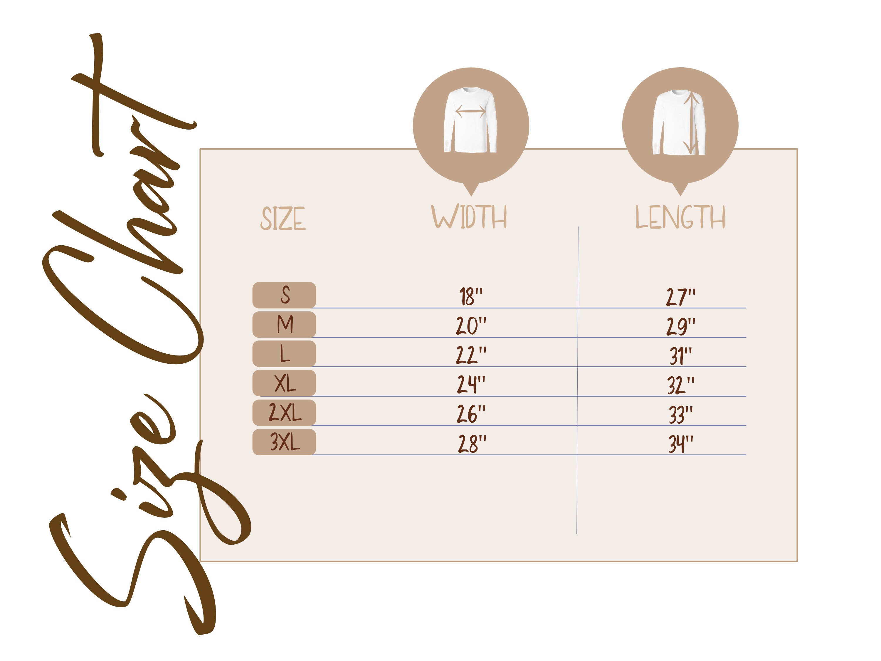 Alstyle 1304 Size Chart Classic Long 