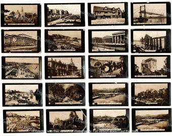 Vintage Great Britain Ephemera Photo's Ephemera Digital Download / Vintage Great Britain Landmarks Photo's/ Printables/ Junk Journal Photo's