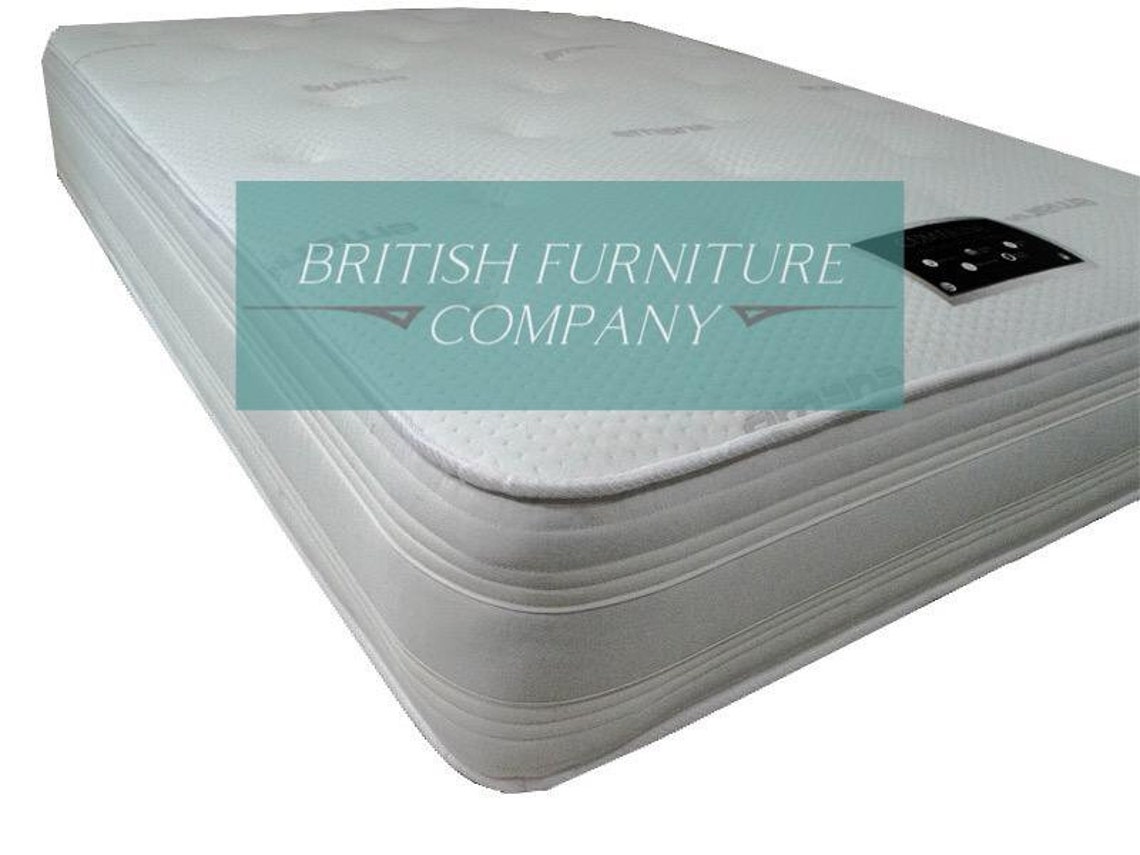 Hand Tufted Natural Pocket 2000 Firm Mattress Made in the UK Etsy