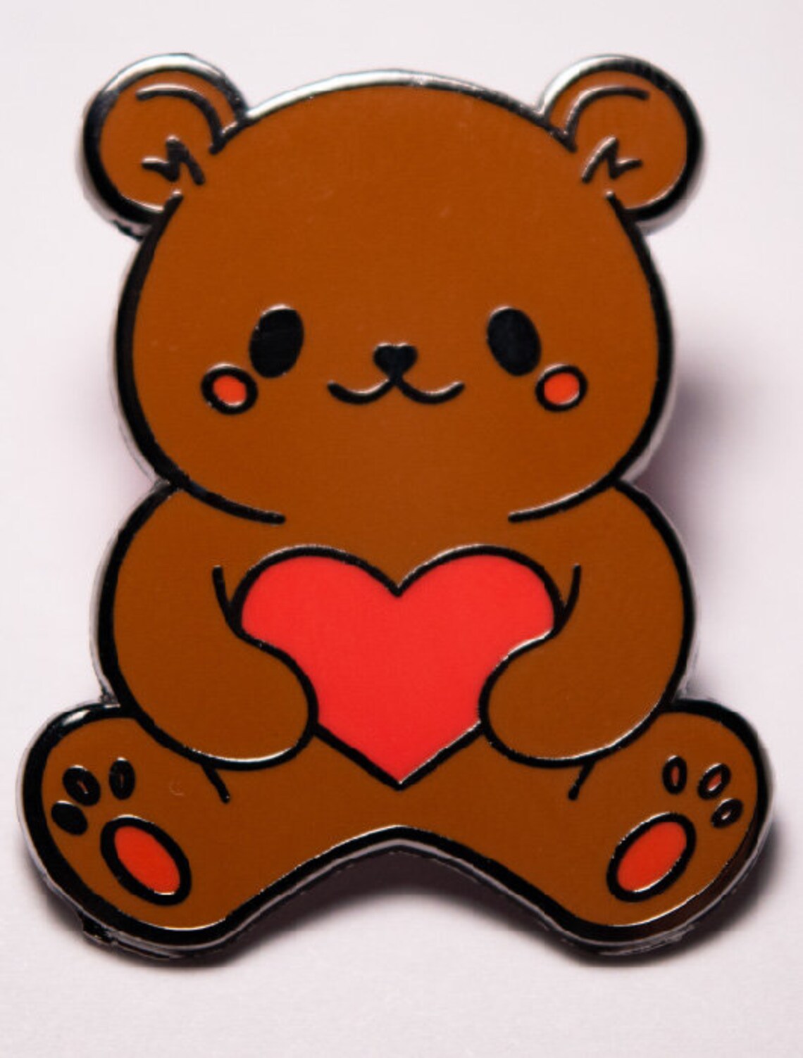 Cute Care Bear Hard Enamel Pin Gift For Him Her Couples | Etsy