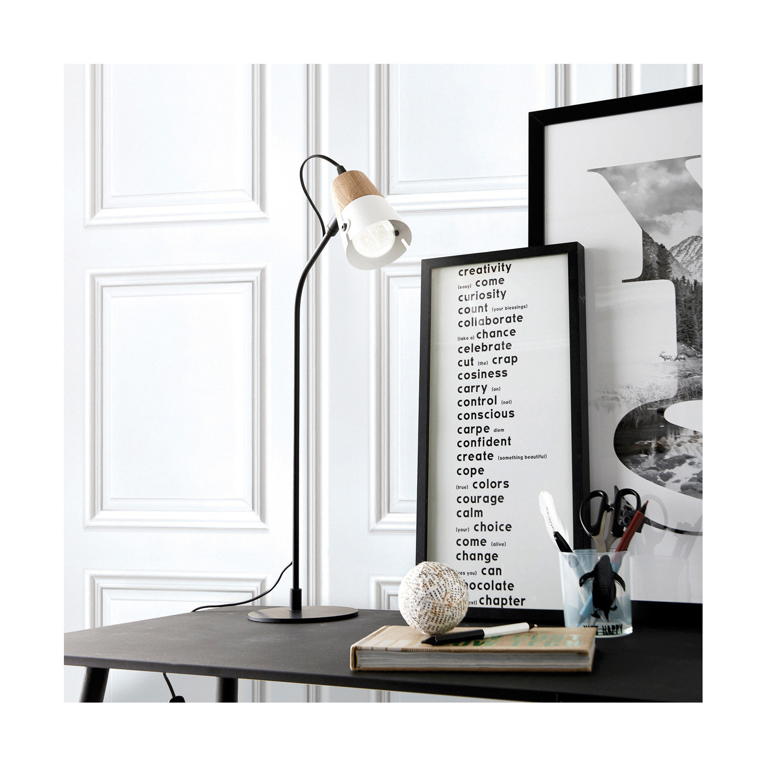 Papier Peint Boiseries Haussmann Blanches Grisées