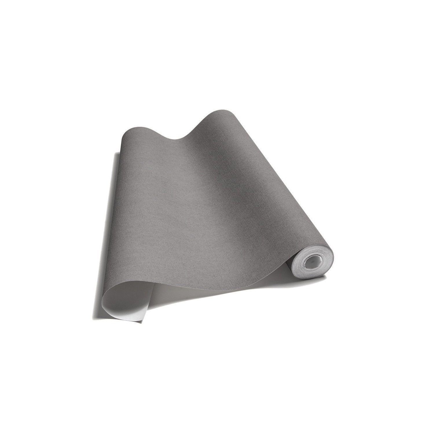 Papier Peint Uni Texturé Gris