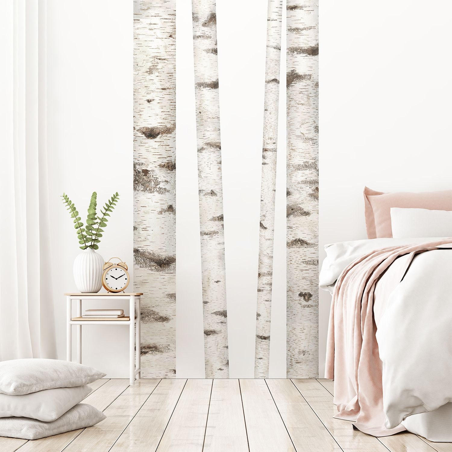 Décor Troncs de Bouleaux