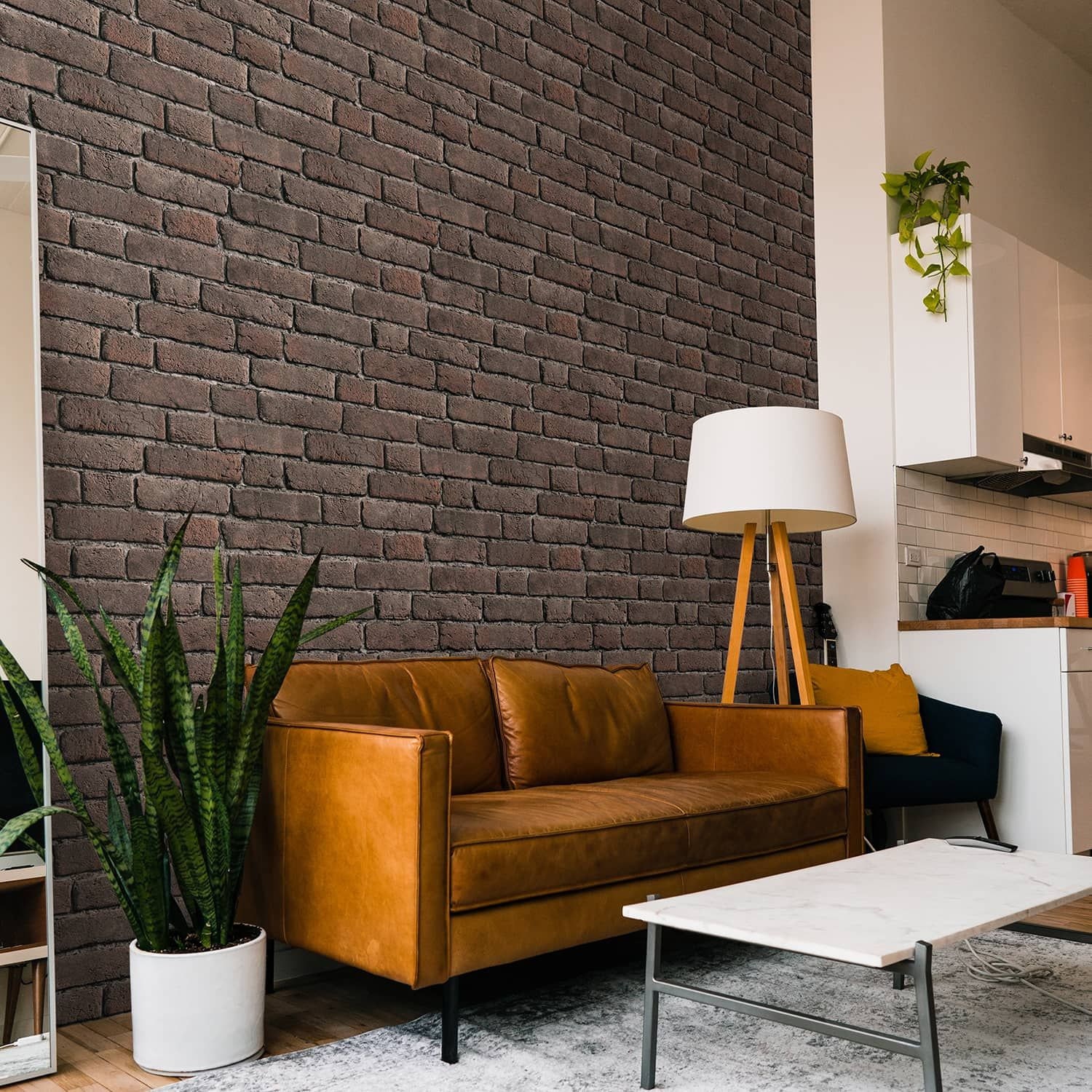 Papier Peint Briques Anciennes Rouges Cendrées