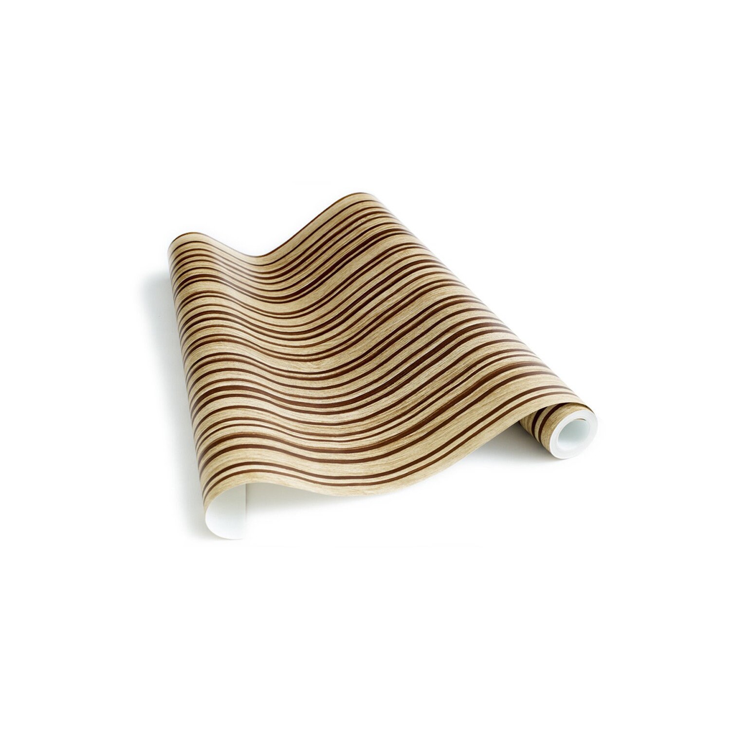 Papier Peint Bois Strié Miel