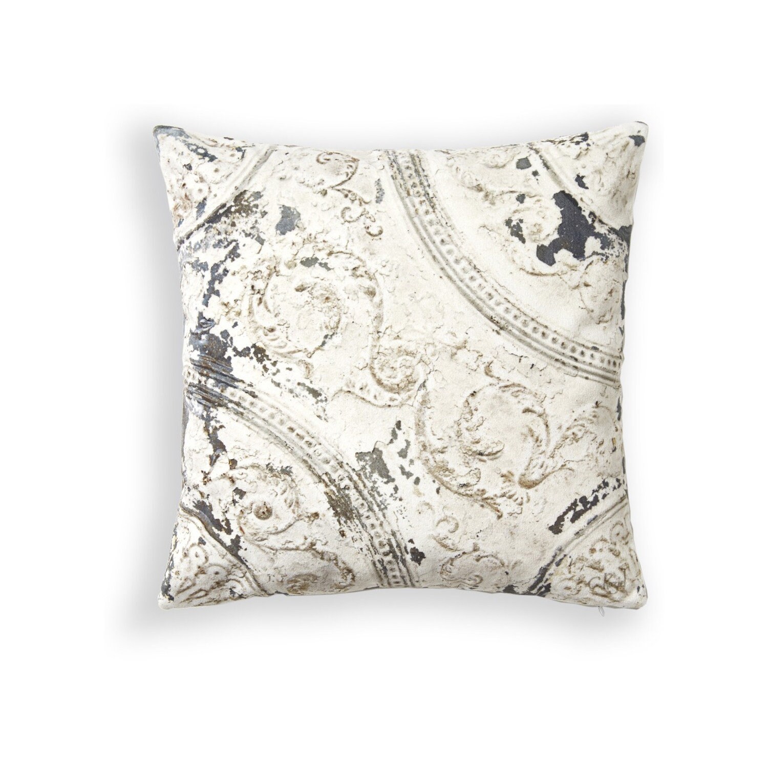 Coussin Plaque Victorienne Peinte | 011P