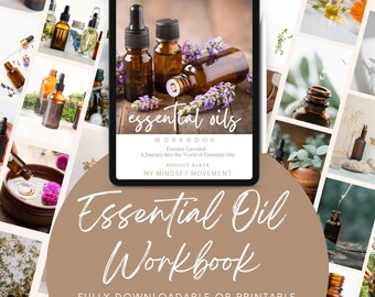 Essential Oil EBook-Discover 'Essence Unveiled': Your Aromatic Oasis of Well-Being-Essential Oil Guidebook for Holistic Living-DIY Blends