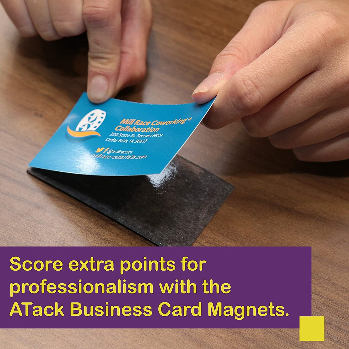 100 Business card self adhesive Etsy