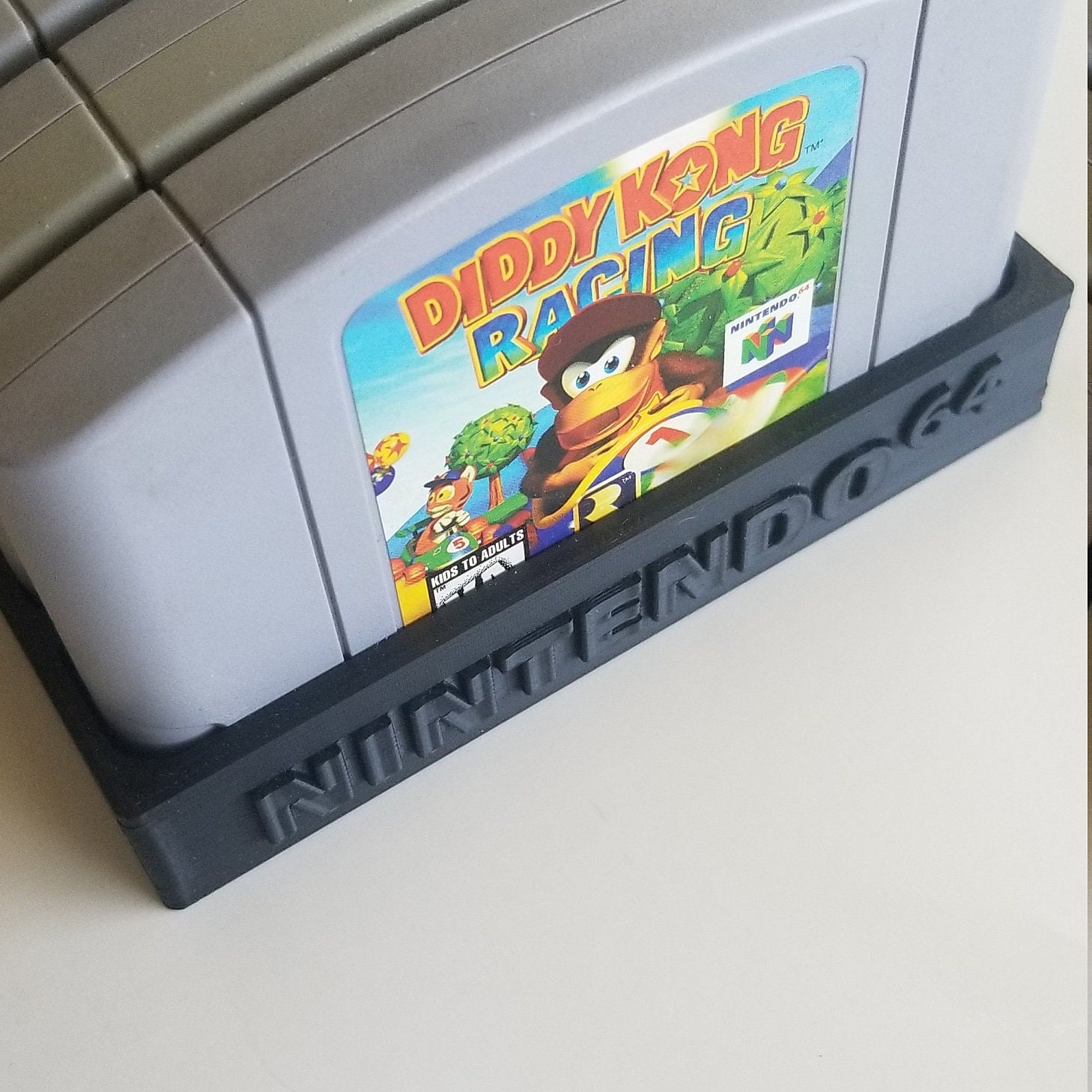 Nintendo 64 Videogame Cartridge Holder Storage Holds 10 Games Etsy