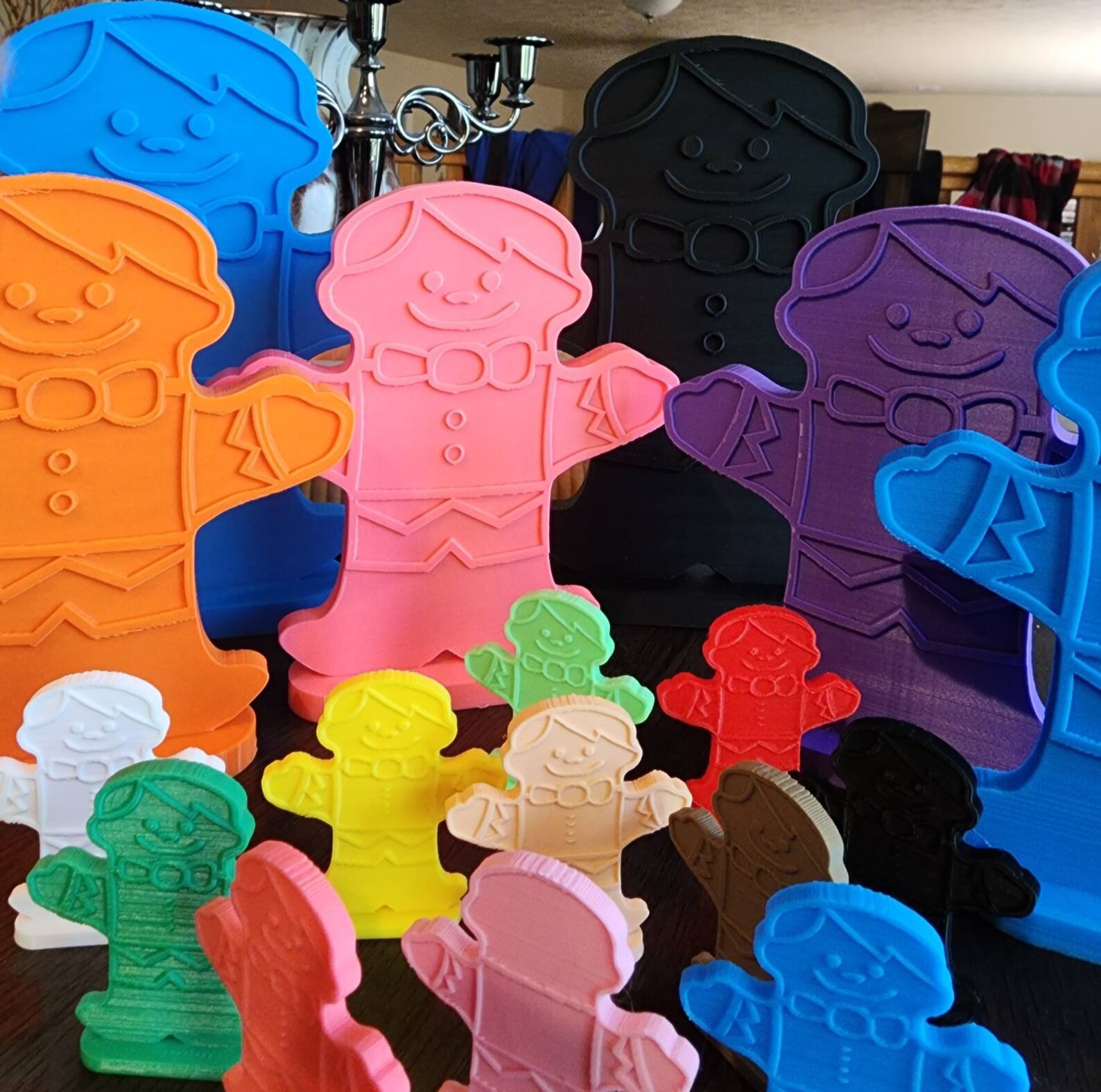 Candyland Game Pieces 3d Printed Made to Order, Multiple Colors and Sizes Available. Etsy