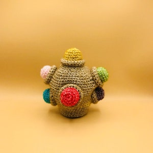 Amigurumi Alchemy Jug Dice Bag, Crochet Pattern, DnD