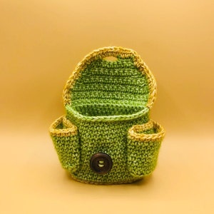 Traveler's Pouch, Dice Bag, Crochet Pattern, DnD