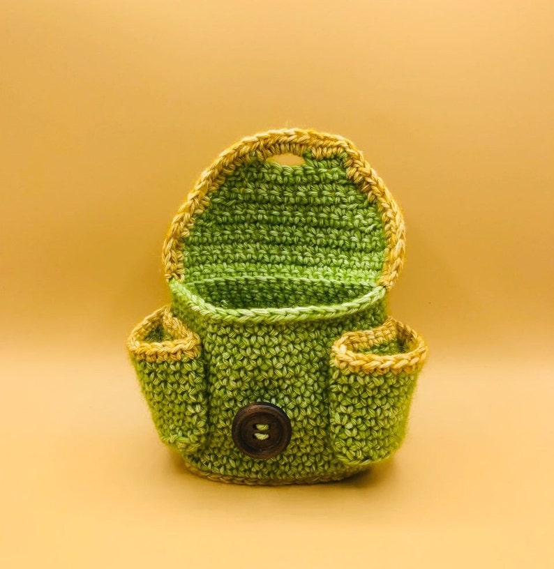 Traveler's Pouch, Dice Bag, Crochet Pattern, DnD image 1