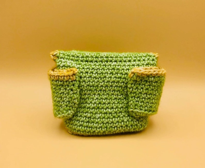 Traveler's Pouch, Dice Bag, Crochet Pattern, DnD image 6
