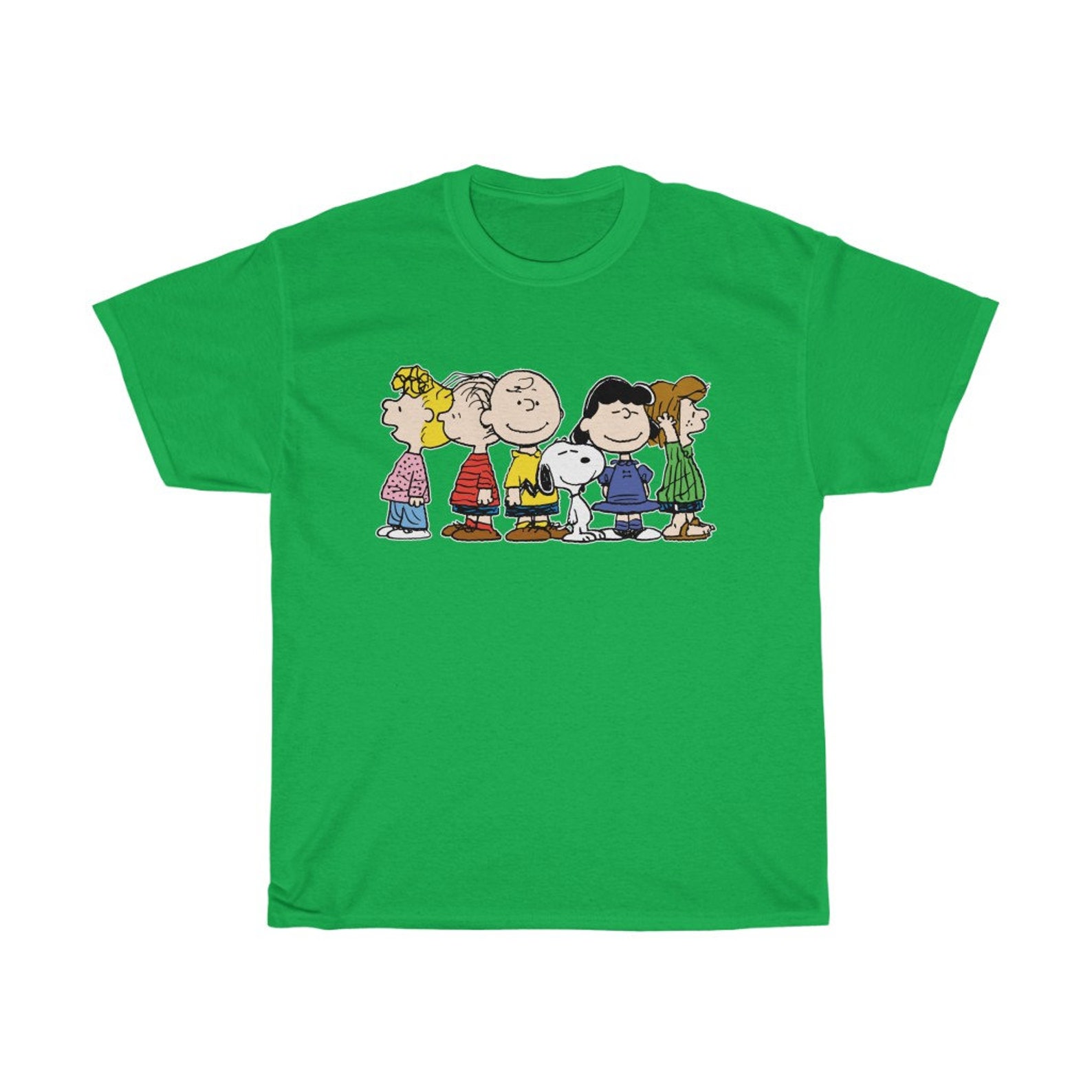Peanuts The Peanuts Gang Ensemble TShirt Etsy