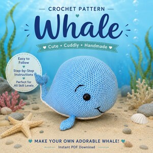Crochet Whale Pattern
