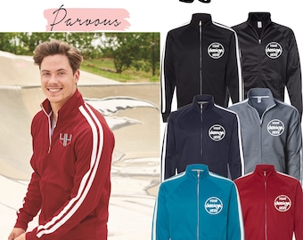 custom embroidered track jackets