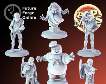 Ghostbusters Miniatures | designed by Pop Minis