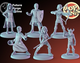 Dungeons & Dragons Cartoon | designed by Pop Minis