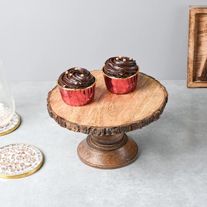 Wooden Cupcake Stand - Rustic Wedding Centerpiece, Party Décor, Dinner Table Decor