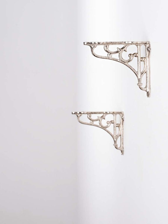 Wall Brackets Style Handcrafted Metal Wall Bracket Hang Etsy