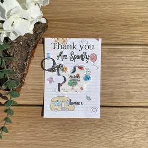 Cadeau de remerciement pour enseignant, carte de remerciement pour enseignant, porte-clés pour enseignant, meilleur enseignant, sortants 2024, pièces de puzzle pour enseignant, cadeau de remerciement
