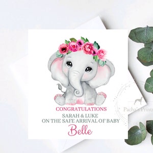 Bienvenue dans le monde personnalisée, carte de naissance, félicitations, carte de bienvenue de bébé, carte de nouveau-né, carte de baptême, cadeau de baptême