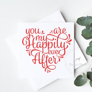 Personalisierte Jubiläumskarte, alles Gute zum Hochzeitstag, alles Gute zum 1. Jahrestag, nach Maß, Freund, Freundin, Ehemann, Ehefrau